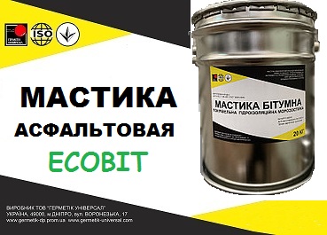 Мастика асфальтовая ИГД-15 Ecobit ДСТУ Б В.2.7-108